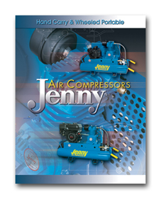 Download Jenny Hand Carry and Wheeled Portable Air Compressor Literature